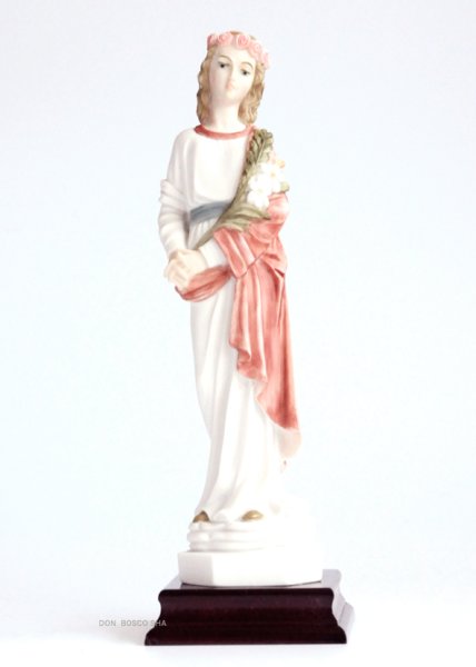 画像1: プラストマーブル製　聖フィロメナ像　22cm カラー (1)