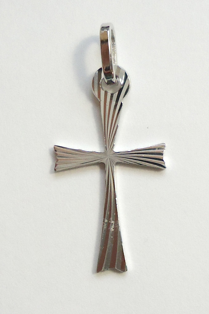 聖公会Silver 925 92.5% 銀92.5% ビンテージ 十字架 フランス産